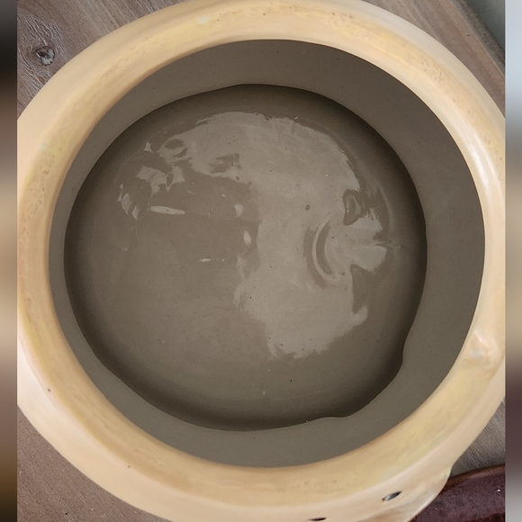 ☃️ Kirklands Bohemian Style Snowman Cookie Jar – Hand-Painted Ceramic, 9.5” - Picture 9 of 15